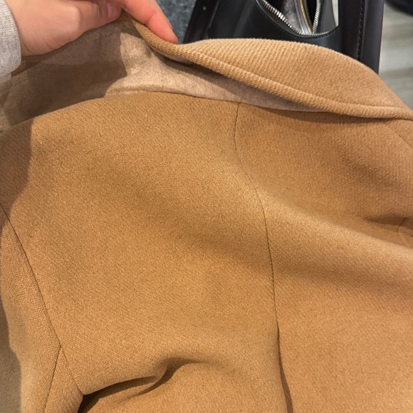 Abercrombie & Fitch Tan Pea Coat - Picture 4 of 4